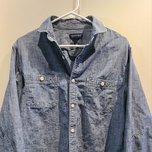 Land's End Denim Long-Sleeve Shirt